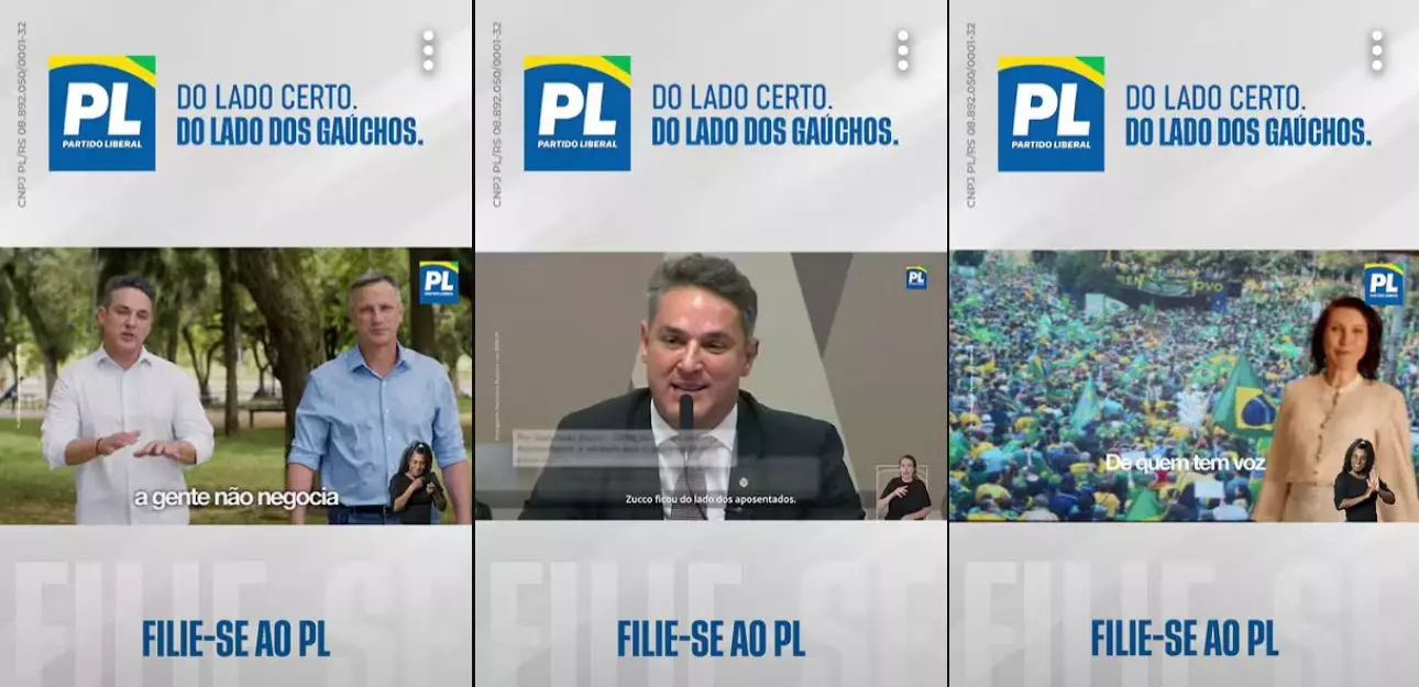 PL RS divulga novas inserções partidárias com foco em representação política, protagonismo feminino e campanha de filiação